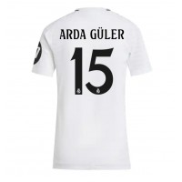 Maglie da calcio Real Madrid Arda Guler #15 Prima Maglia Femminile 2024-25 Manica Corta